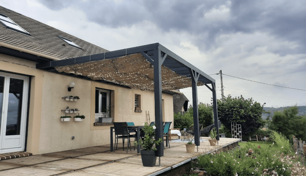 Ma pergola bois, pergola en bois, livraison rapide, terrasse