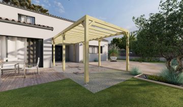 Comment fixer une pergola en bois solidement au sol ?