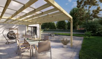 Moyens d’ombrager une pergola en bois en période de canicule