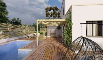Pergola adossée : plus facile à installer ?
