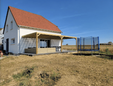 pergola en bois