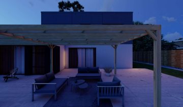 Pergola en septembre : gérer la fraîcheur du soir