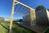 Pergola bois finitions