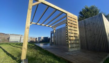 Les finitions pour personnaliser votre pergola en bois