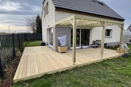Pergola et terrasse en bois
