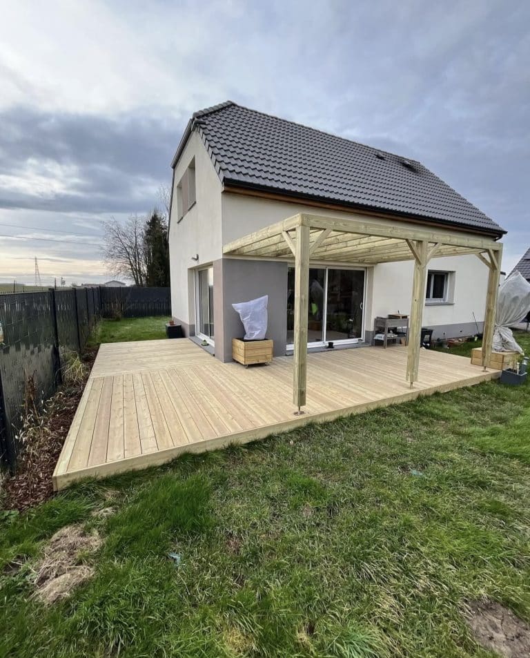 Pergola et terrasse en bois