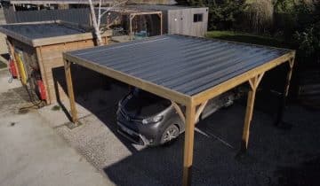 Un système de récupération d’eau pour pergola bois
