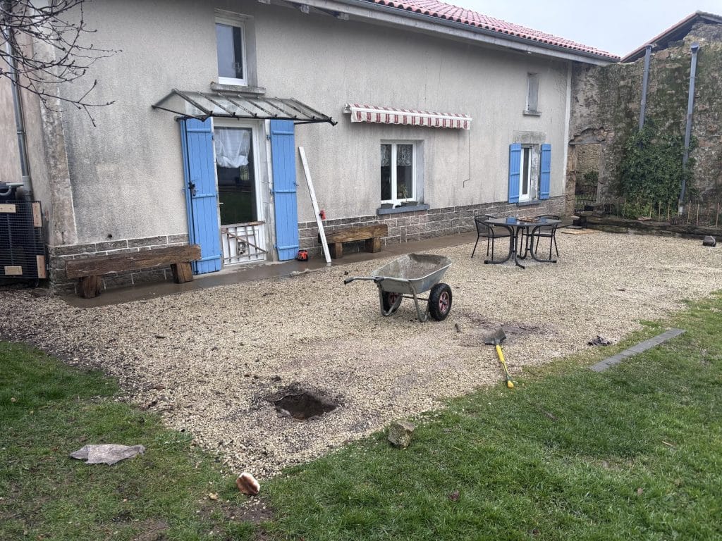 pergola en bois, satisfaction avis client, réalisation