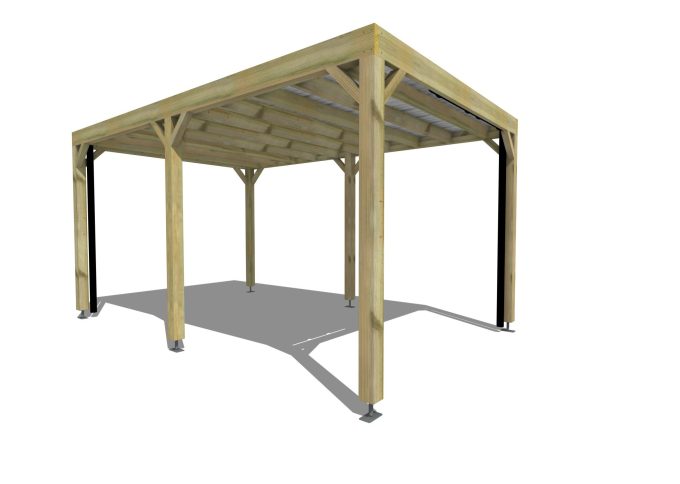 Pergola bois en kit