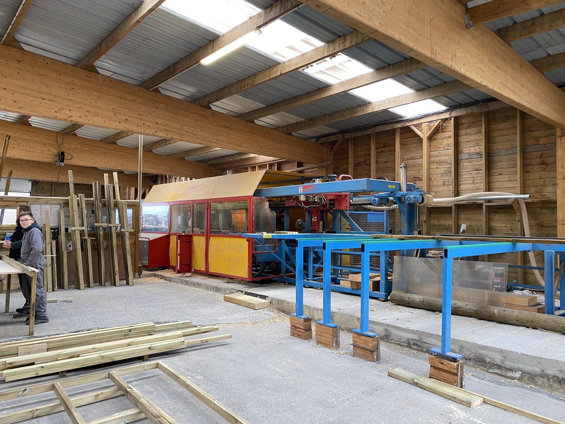 Usinage des pièces de pergola sur machine à commande numérique