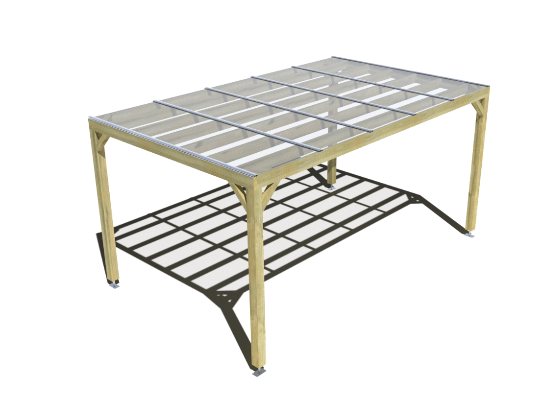 Pergola bois Ma Pergola Bois — modèle autoportée