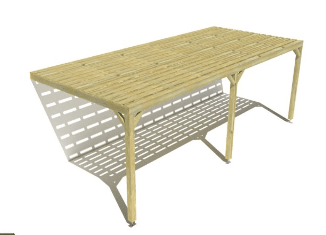 Pergola bois Ma Pergola Bois — modèle origine