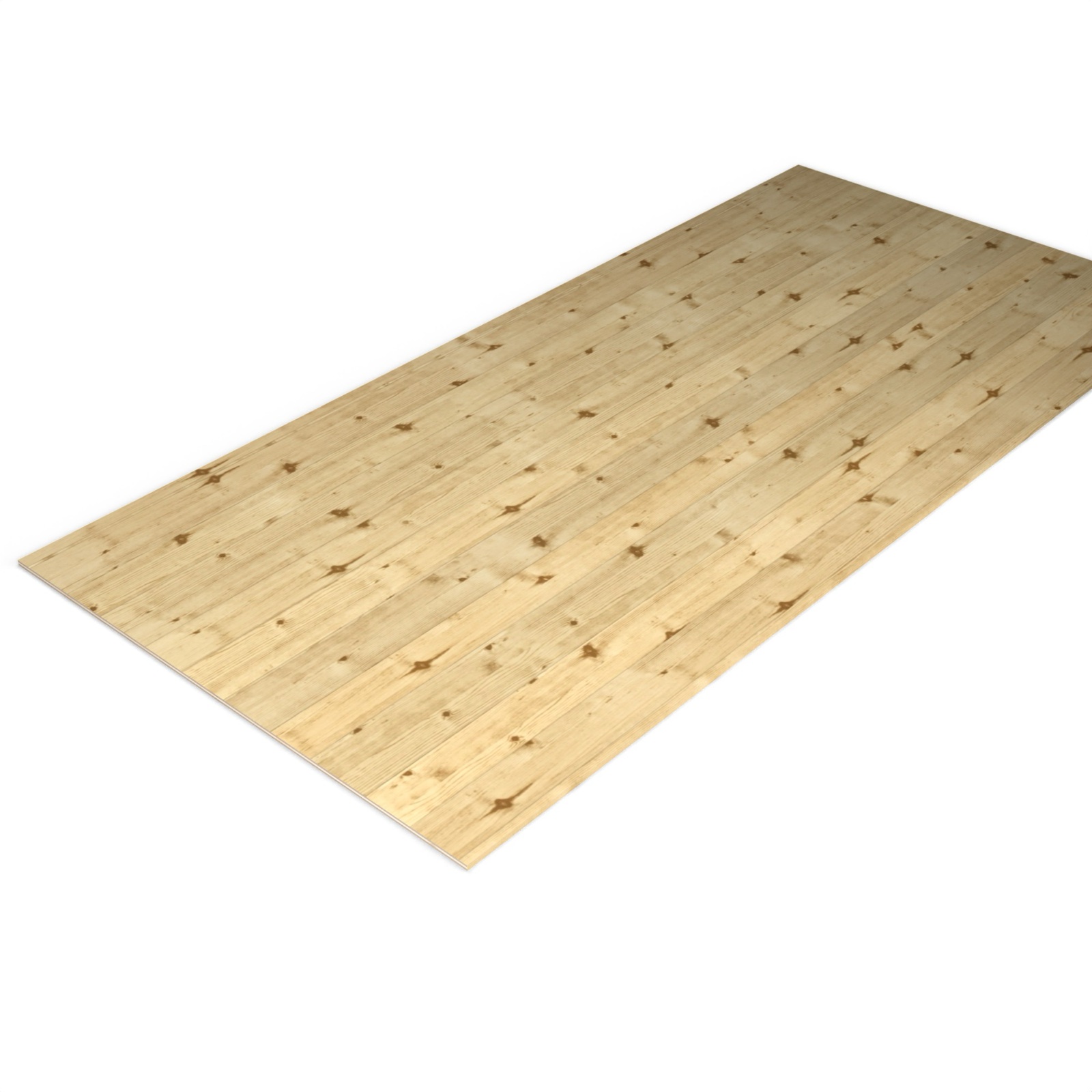 Panneau épicéa 1250x2500 en 3 plis de 12 mm, standard sans usinage : pièce seule