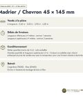 Madrier 45x145 standard sans usinage, pin autoclave : commande et livraison