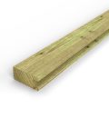Chevron en U 45x95 à une rainure, pin autoclave vert sans usinage : pièce seule