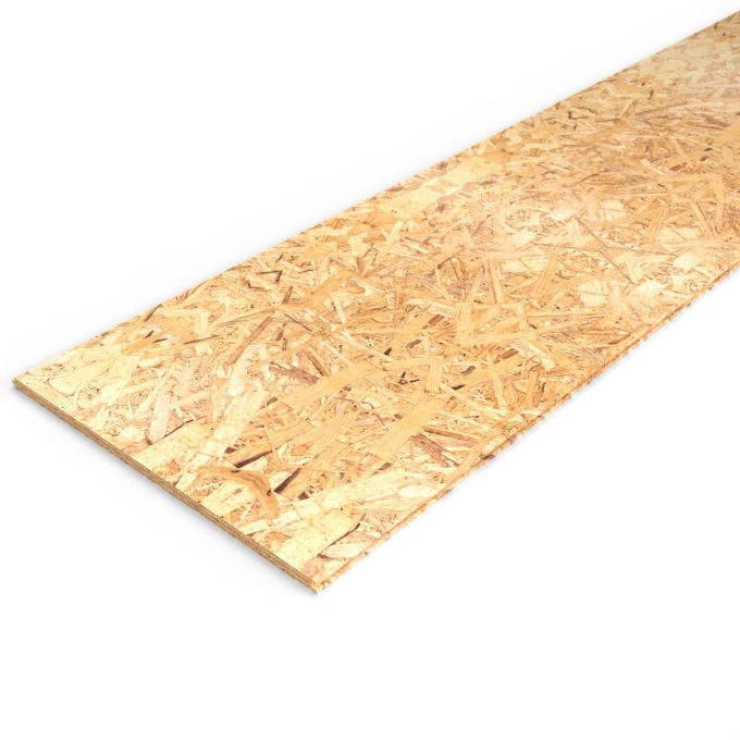 OSB rainuré 590x2440 de 18 mm, rainure et languette 4 côtés, sans usinage : pièce seule