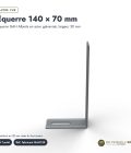 Équerre galvanisée 140x70, largeur 30 mm, acier de 1,5 mm, à l'unité : boite ou ensemble