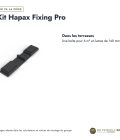 Fixation invisible terrasse Hapax Fixing Pro C2, kit pour lames de 19 à 27 mm : usages