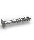 Vis inox pergola A2 à tête fraisée Torx, 4x30 à 5x100, boîte de 200 : piece