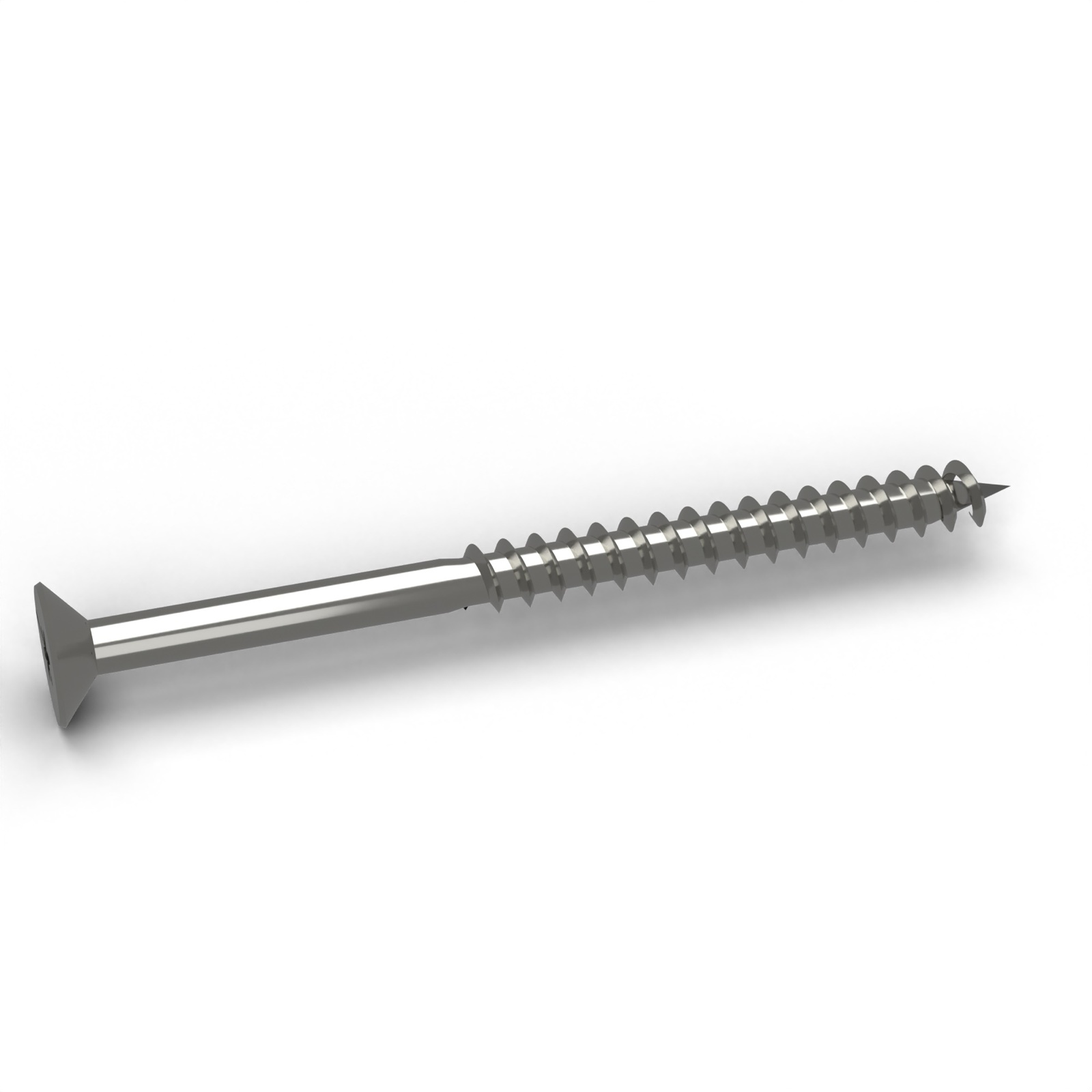 Vis inox pergola A2 à tête fraisée Torx, 4x30 à 5x100, boîte de 200 : piece