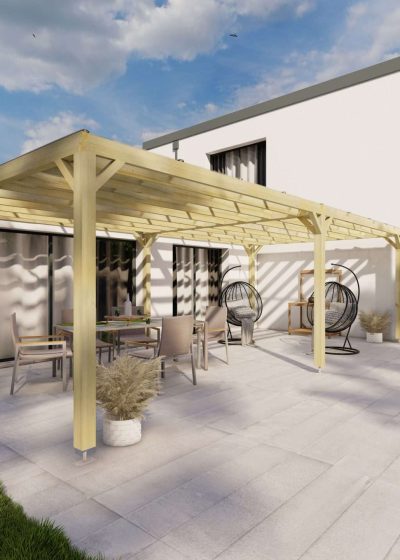 pergola en bois